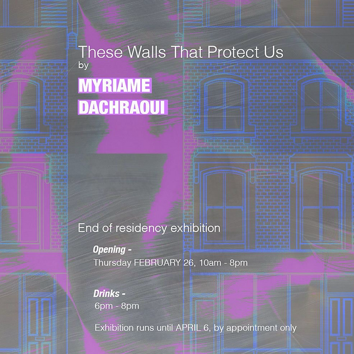 The Walls That Protect Us — original event invitation